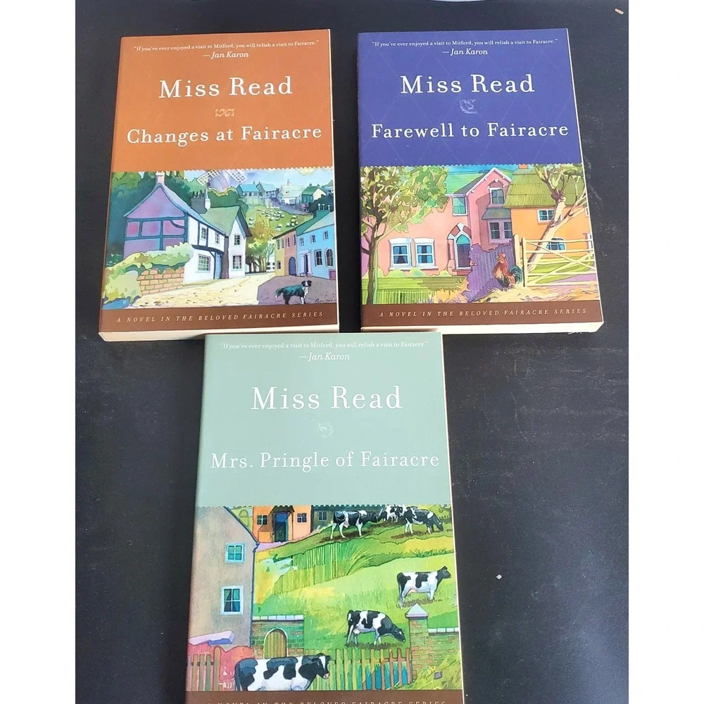 Miss Read Lot of 3 Paperback Books NOS Changes at Fairacre Mrs Pringle